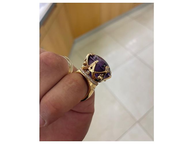 Pasquale Bruni Der Anelli - Sissi Die Kaiserin Ring Golden Lila - Ansicht 6