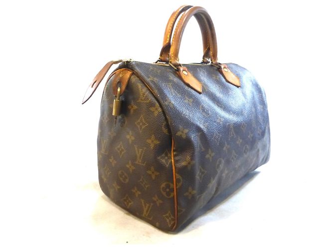 Louis Vuitton Speedy 30 Monogramm Braun - Ansicht 10
