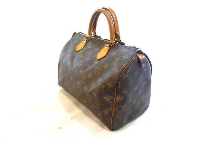 Louis Vuitton Speedy 30 Monogramm Braun - Ansicht 12