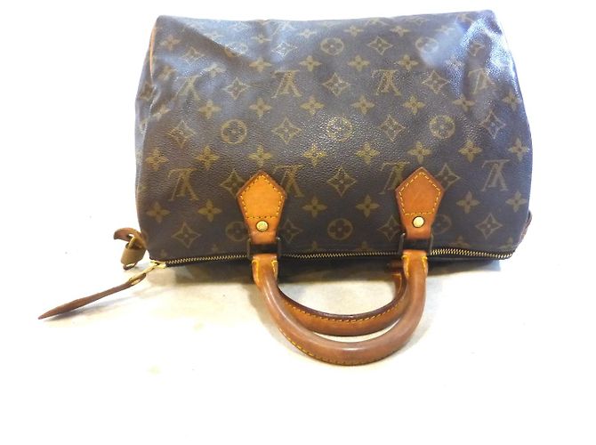 Louis Vuitton Speedy 30 Monogramm Braun - Ansicht 15