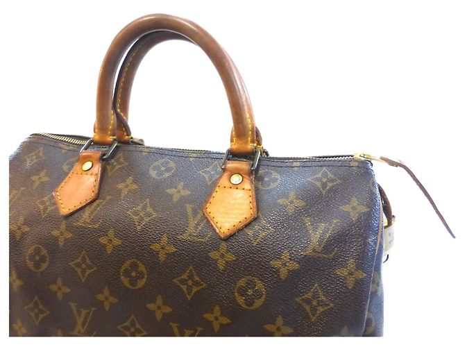Louis Vuitton Speedy 30 Monogramm Braun - Ansicht 2