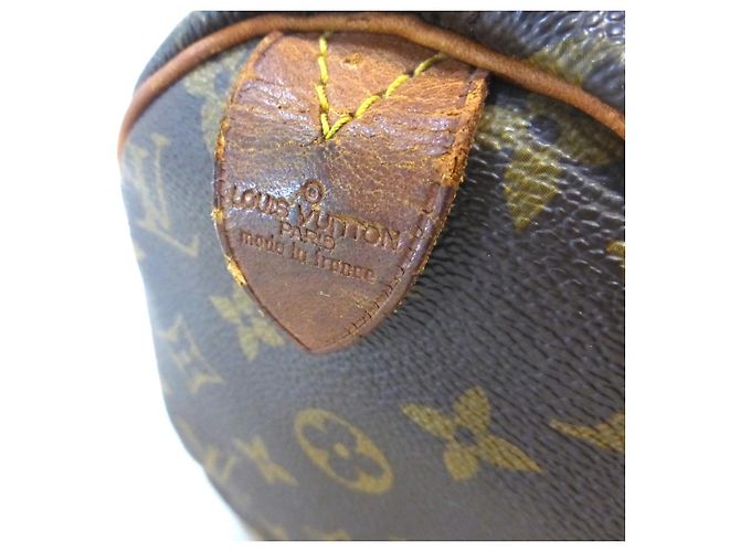 Louis Vuitton Speedy 30 Monogramm Braun - Ansicht 6