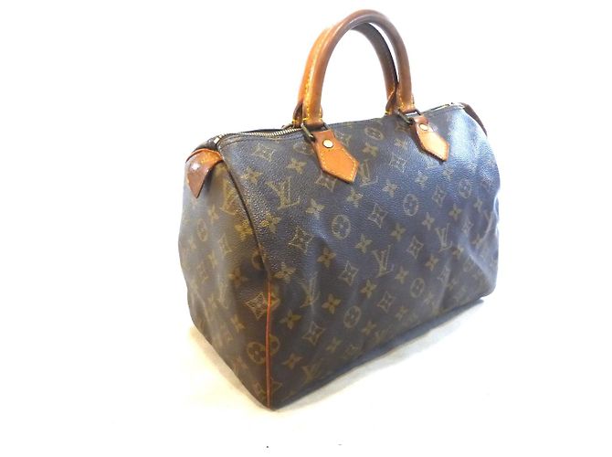 Louis Vuitton Speedy 30 Monogramm Braun - Ansicht 7