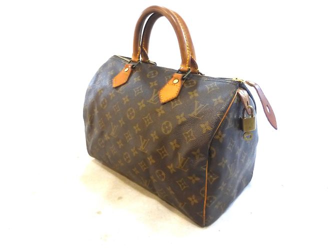 Louis Vuitton Speedy 30 Monogramm Braun - Ansicht 8