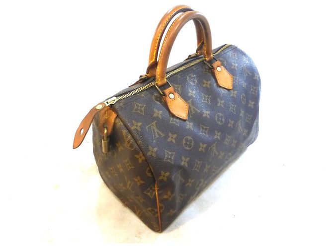 Louis Vuitton Speedy 30 Monogramm Braun - Ansicht 9