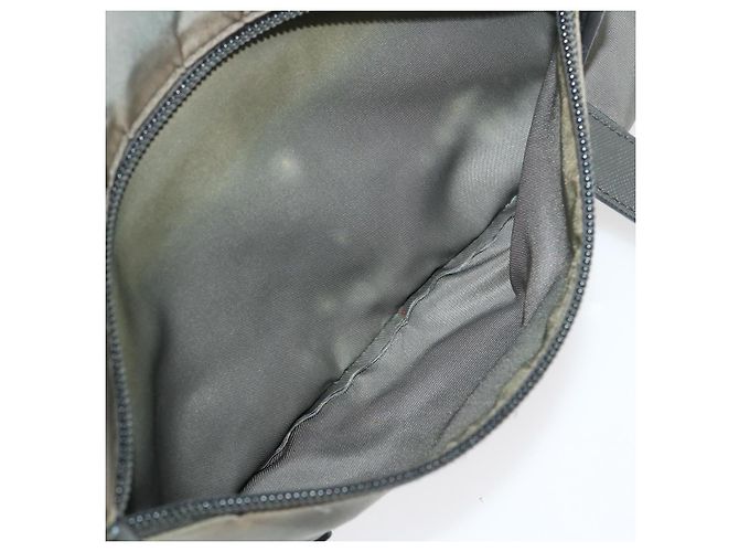 PRADA Borsa A Tracolla Nylon Grigio Auth ar6903 - vista 10