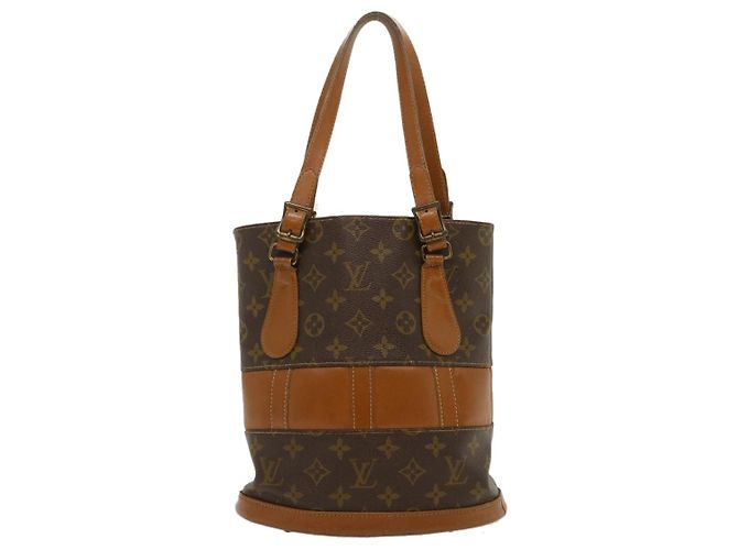 LOUIS VUITTON Monogram Bucket PM Borsa a spalla USA limitata M42238 LV Auth ar6888 - vista 13