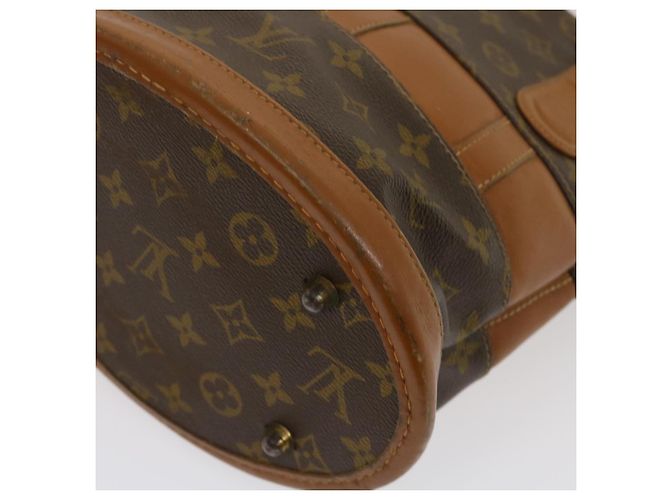 LOUIS VUITTON Monogram Bucket PM Borsa a spalla USA limitata M42238 LV Auth ar6888 - vista 16