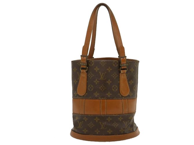 LOUIS VUITTON Monogram Bucket PM Borsa a spalla USA limitata M42238 LV Auth ar6888 - vista 2