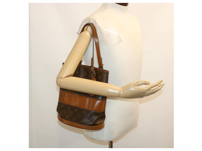 LOUIS VUITTON Monogram Bucket PM Borsa a spalla USA limitata M42238 LV Auth ar6888 - vista 21