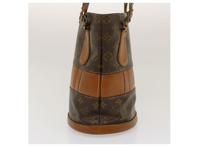 LOUIS VUITTON Monogram Bucket PM Borsa a spalla USA limitata M42238 LV Auth ar6888 - vista 3