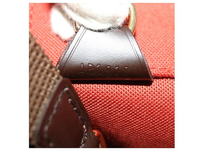 LOUIS VUITTON Damier Ebene Greenwich PM Boston Bag N41165 LV Auth ar6944 - vista 12