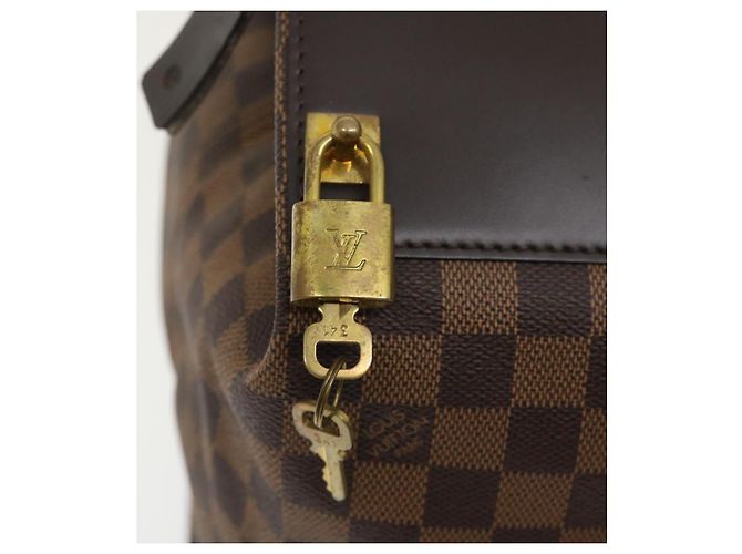 LOUIS VUITTON Damier Ebene Greenwich PM Boston Bag N41165 LV Auth ar6944 - vista 19
