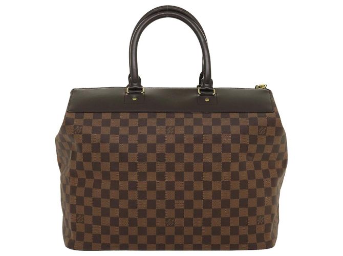 LOUIS VUITTON Damier Ebene Greenwich PM Boston Bag N41165 LV Auth ar6944 - vista 2