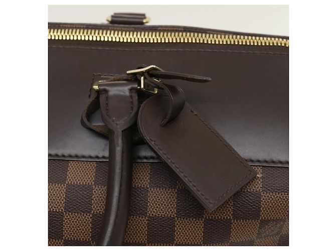 LOUIS VUITTON Damier Ebene Greenwich PM Boston Bag N41165 LV Auth ar6944 - vista 20