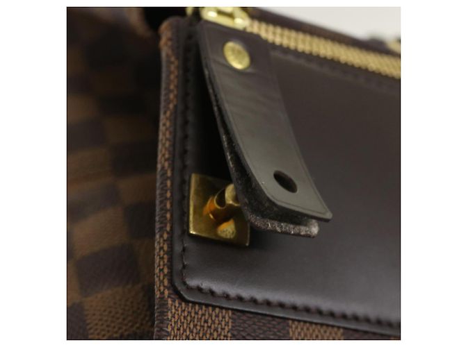 LOUIS VUITTON Damier Ebene Greenwich PM Boston Bag N41165 LV Auth ar6944 - vista 9