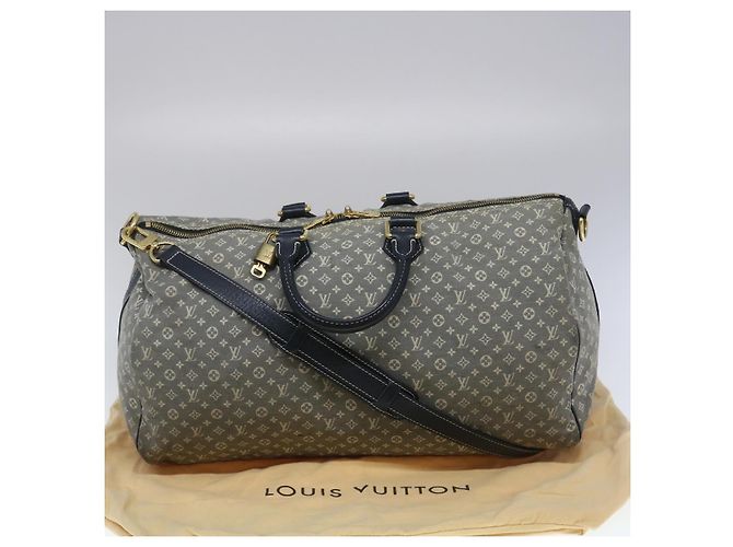 LOUIS VUITTON Borsa Boston Idylle Speedy Voyage con monogramma Navy M56706 LV Aut 29508 Blu Blu navy - vista 12