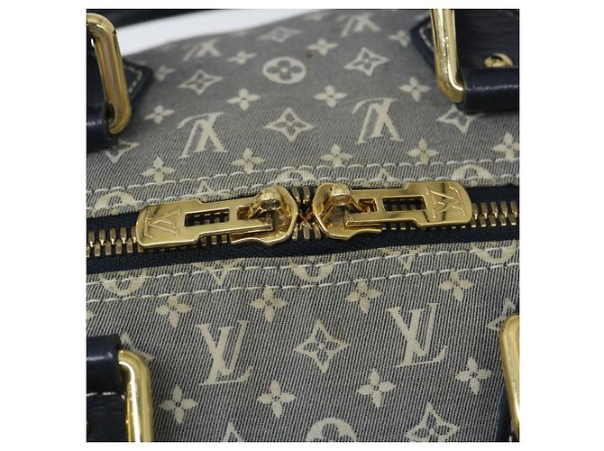 LOUIS VUITTON Borsa Boston Idylle Speedy Voyage con monogramma Navy M56706 LV Aut 29508 Blu Blu navy - vista 19