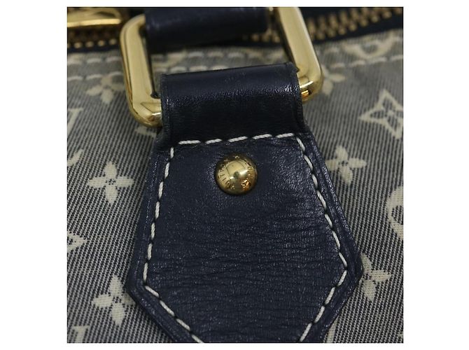 LOUIS VUITTON Borsa Boston Idylle Speedy Voyage con monogramma Navy M56706 LV Aut 29508 Blu Blu navy - vista 21
