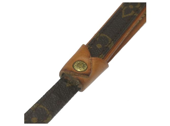 LOUIS VUITTON Monogram Leash Baxter Collier Baxter MM Dog Leash LV Auth yk4099 - vue 5