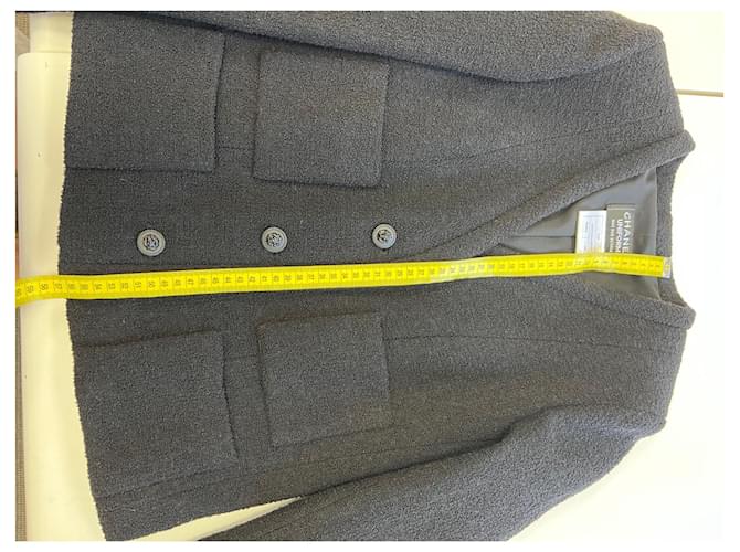 Chanel giacca uniforme Nero - vista 9