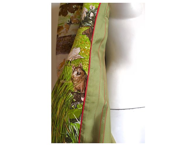 Hermès Seidenblazer mit Foulard-Motiv Mehrfarben - Ansicht 15