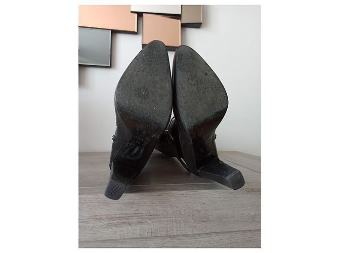 Botas Hermès de piel negra Negro - vista 5