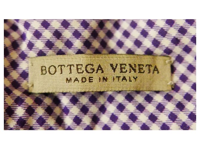 Bottega Veneta SS18 Gonna in seta con borchie viola Porpora Viola scuro - vista 3