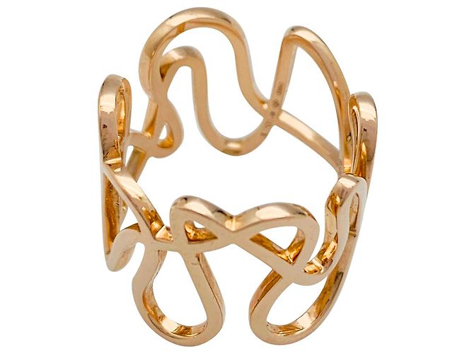 Anello Repossi "White Noise" in oro rosa. - vista 2