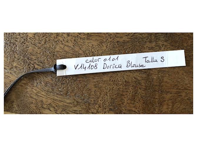 Autre Marque Top Blanco de Algodón con Espalda Descubierta - vista 9