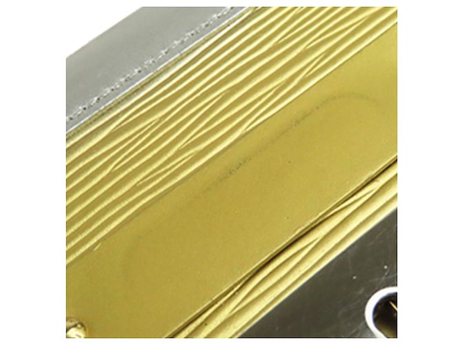 Louis Vuitton Silver Epi Petite Malle Argento D'oro - vista 10