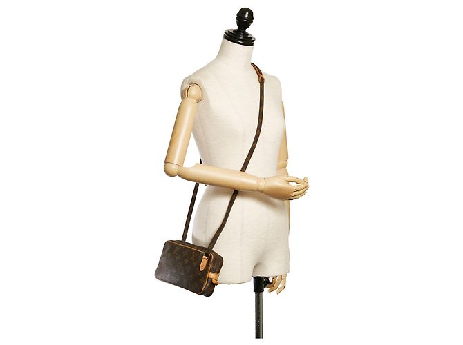 Louis Vuitton Brown Monogram Marly Bandouliere Marrone - vista 9