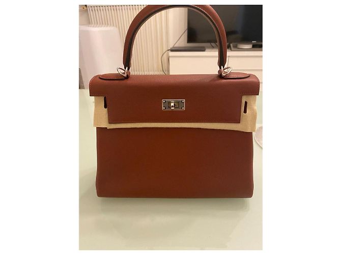 Hermès Kelly 28 Rot - Ansicht 3