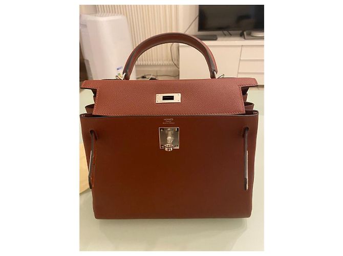 Hermès Kelly 28 Rot - Ansicht 4