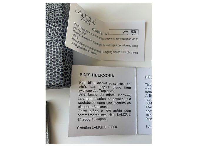 Lalique SPILLE DI HELICONIA - vista 5