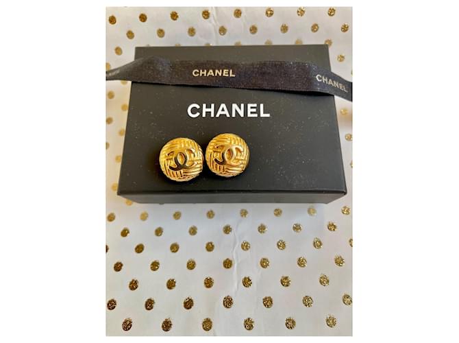 Orecchini Chanel dorati D'oro - vista 2