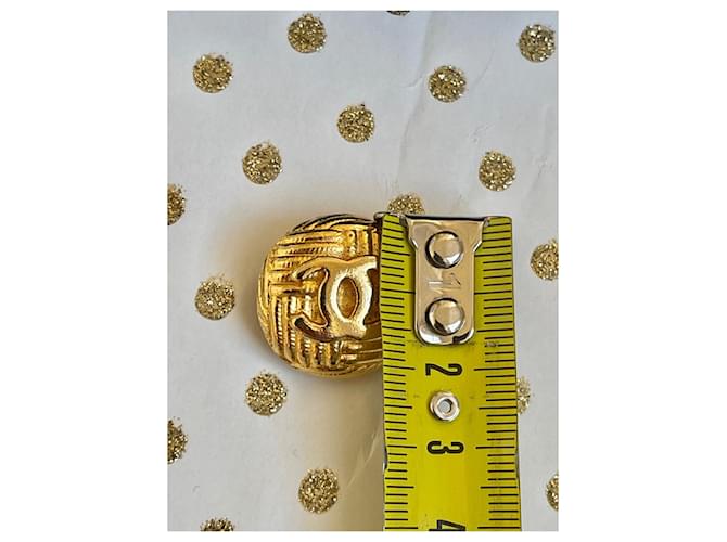 Orecchini Chanel dorati D'oro - vista 5