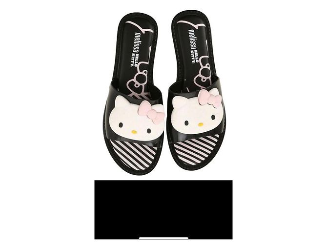 Melissa Sandalen Schwarz Weiß - Ansicht 2