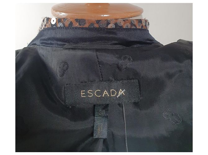 Escada Sequin Blazer Silk Polyester Multiple colors - view 7