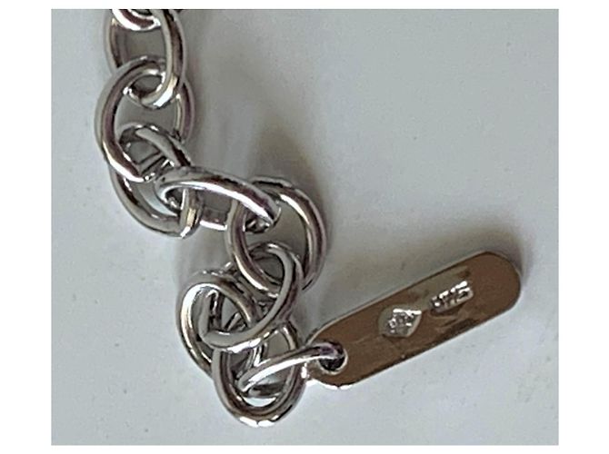 Collana Lalique in Silicone Rosa e Argento - vista 4
