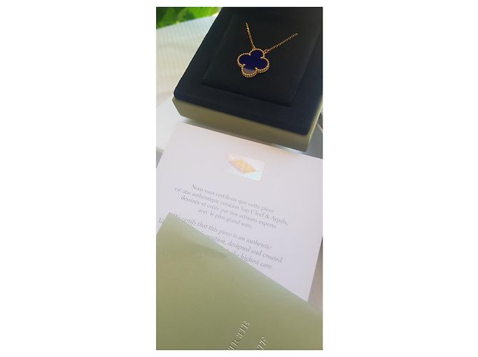 Van Cleef & Arpels Colgante Mágico Alhambra Azul - vista 11