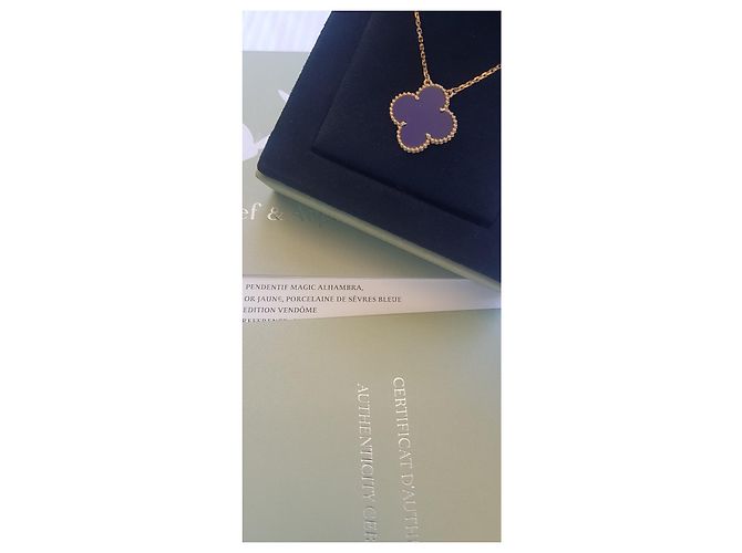 Van Cleef & Arpels Colgante Mágico Alhambra Azul - vista 17