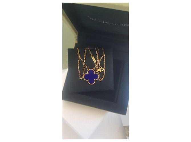 Van Cleef & Arpels Colgante Mágico Alhambra Azul - vista 9