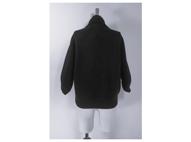 Elisabetta Franchi Strickjacke schwarz Wolle Acryl - Ansicht 4