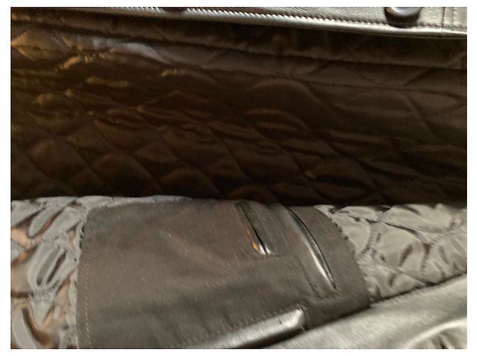 Autre Marque Schwarzer Lammleder Mantel XL - Ansicht 8