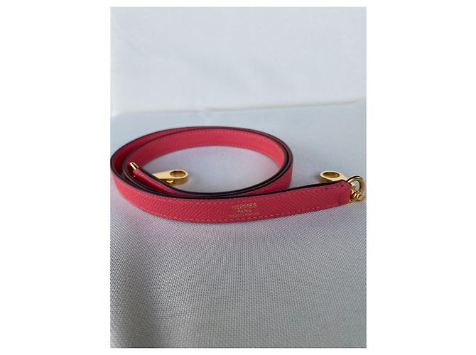 Hermès Kelly 28 Epsom Pelle Rosa Gold Hardware - vista 14