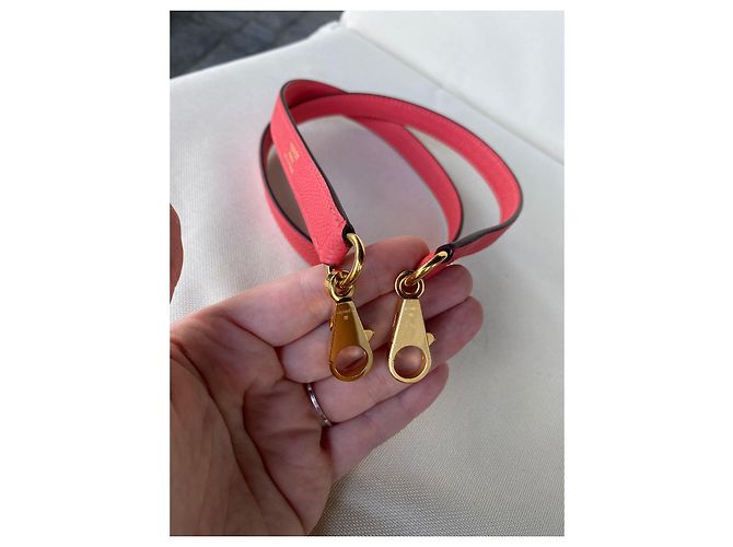 Hermès Kelly 28 Epsom Pelle Rosa Gold Hardware - vista 15