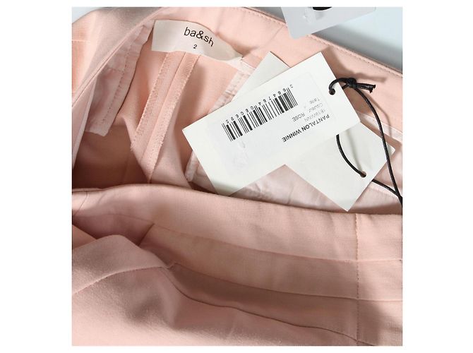 Ba&Sh Hose aus rosa Baumwolle Pink - Ansicht 3