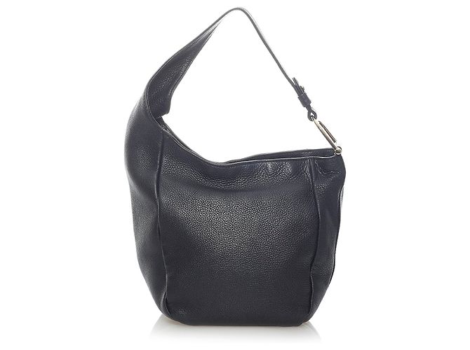 Borsa a tracolla in pelle nera di Gucci Greenwich - vista 3