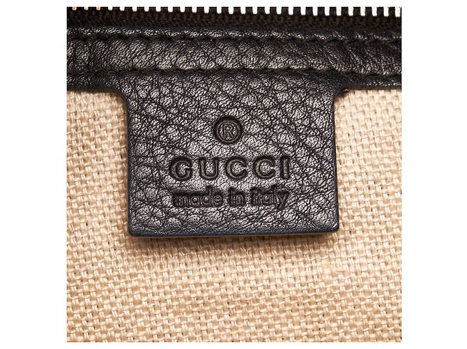 Borsa a tracolla in pelle nera di Gucci Greenwich - vista 6